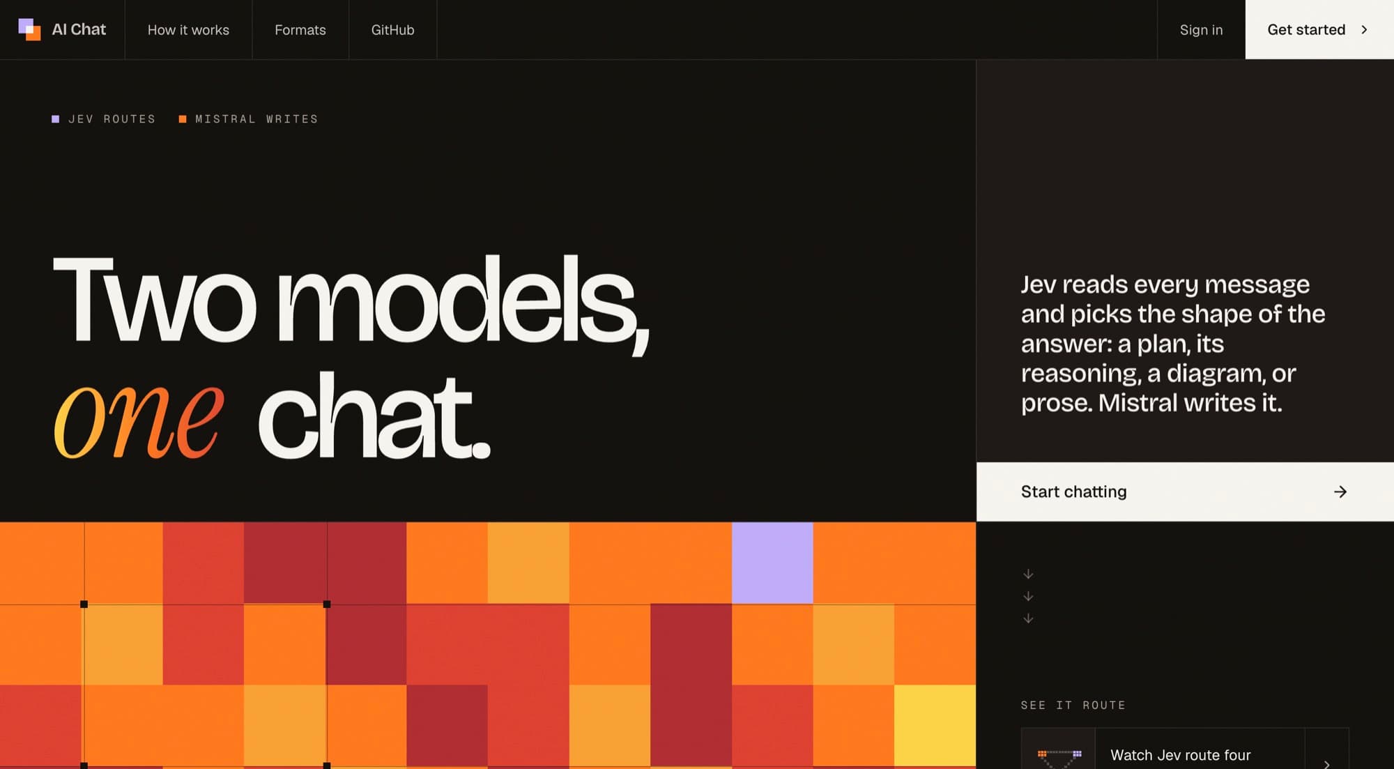 AI Chat — AI product