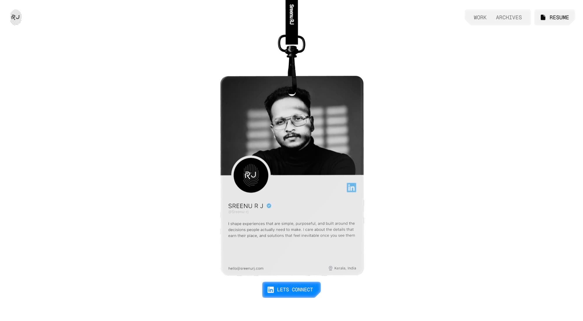 Sreenu RJ — Portfolio · Development